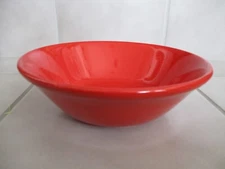 ISG Italy 9.5" Vegetable Serving Bowl All Red Glossy Serving Bowl Italy