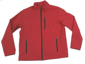 swiss tech jacket red