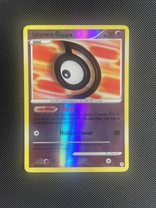 Pokémon TCG Unown D Diamond & Pearl 68/130 Reverse Holo Uncommon LP/NM