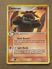 Camerupt EX Deoxys 4/107 Holo Stamp Rare Pokémon TCG Damaged