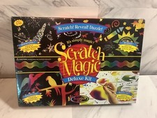 Scratch Magic Art Deluxe Kit Set Best Creative Kids Drawing Artist Children Arts