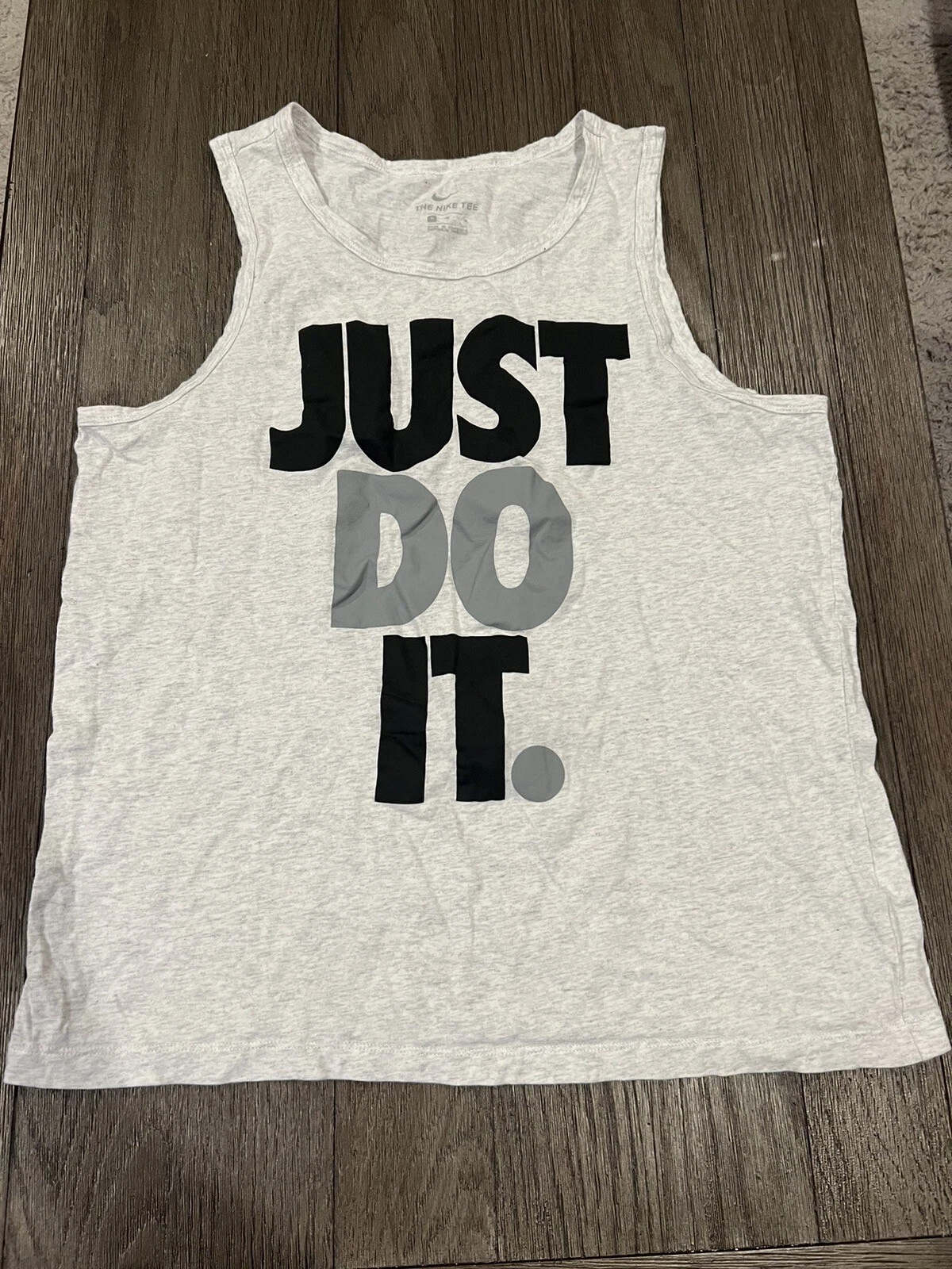 Mens Nike Gray Black Tank Top Medium