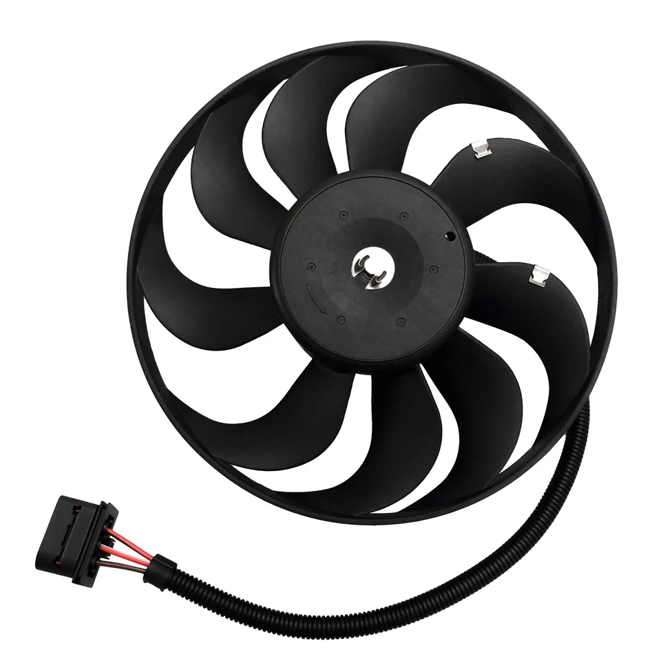A/C Condenser Cooling Fan Assembly For Audi TT 2000-2002 Audi TT Quattro 2000-06 - Image 3 of 4