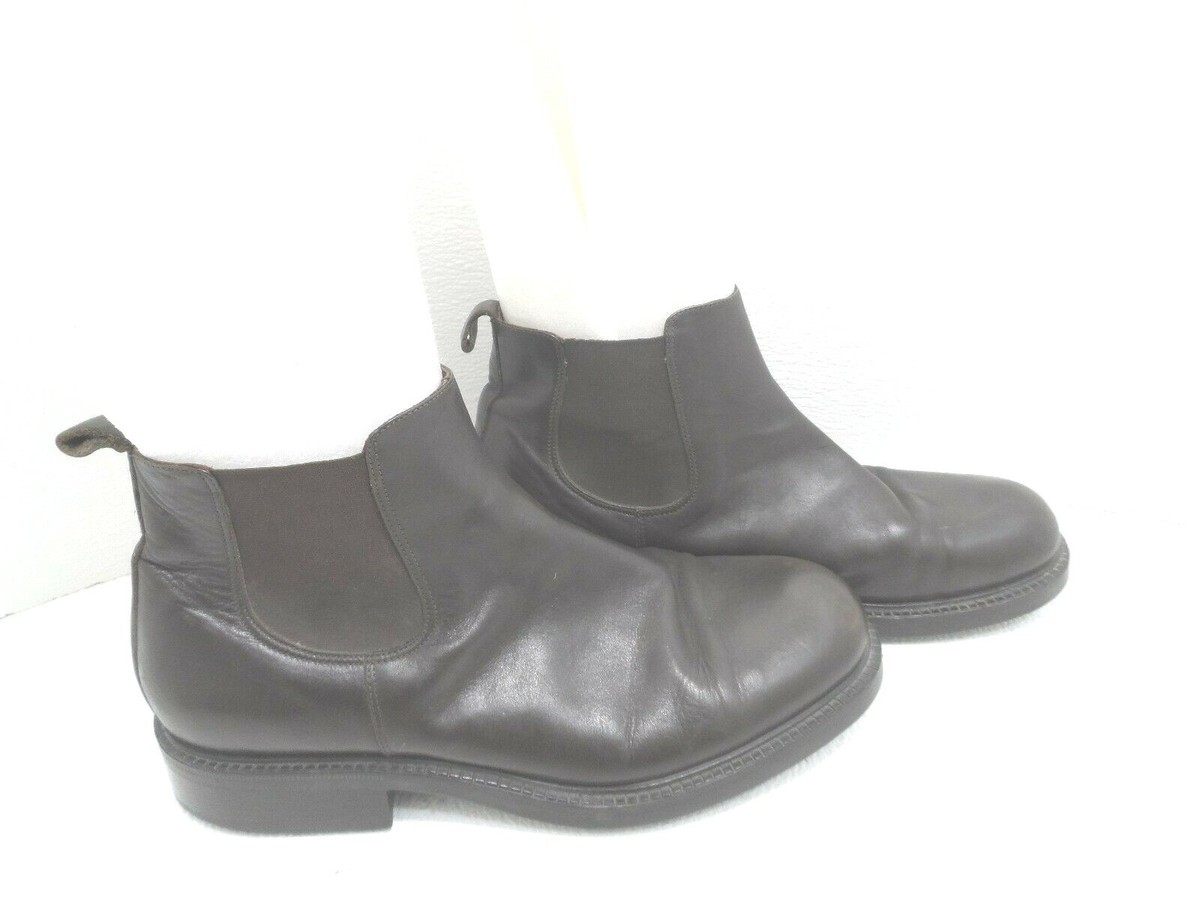 Banana Republic | Brown Leather Chelsea Boots | Men’s 9.5 | Made in Italy Textured Suede Chelsea Boot | Banana Republic main image 3