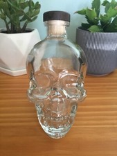Crystal Head Vodka Empty Bottle Glass Skull 7...