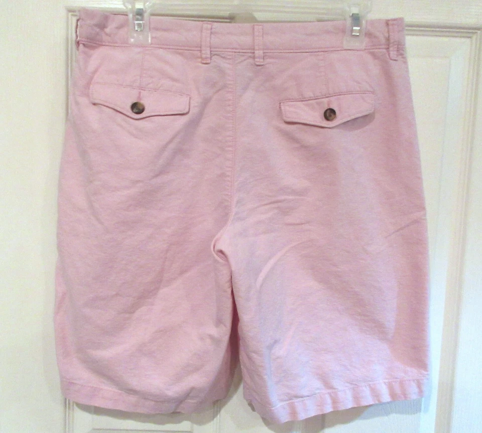 Мужские MERONA ~ розовый CHINO шорты ~ размер 32 ~ новый шорты хаки хлопок - Изображение 2 из 4