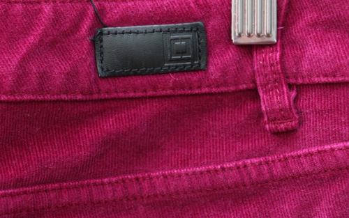 Vtg. Gloria Vanderbilt fuscia, pink Corduroy Pants Sz 6 jeans classic fit skinny - Picture 7 of 7