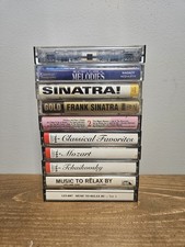 Lot of Easy Listen/Classical Music On Cassette Tapes Various Artists Vintage