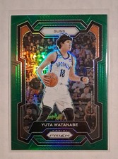 2023-24 Panini Prizm Green Prizm Yuta Watanabe