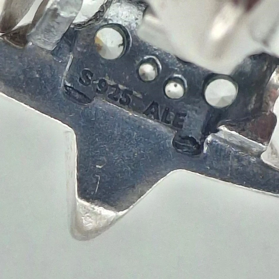 Pandora Momentos 925 ALE Plata de Ley Asimétrica Estrella Cierre Brazalete (CP4008158) Foto 4 de 4