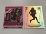 2) 2025 Donruss Elite Spellbound "D" Jayden Daniels #8 Pink Parallel + Holo Base