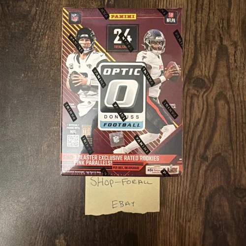 2024 Panini NFL Donruss Optic Football Blaster Box - NEW, SEALED, IN-HAND