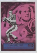 2022 Panini Chronicles Draft Picks Illusions Pink Terry Bradshaw #9 HOF 9o3