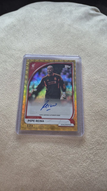 Topps Fußball Pepe Reina 1 of 1