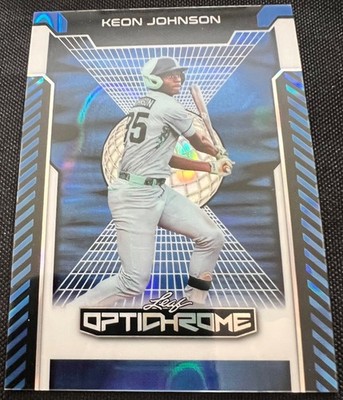 2025 LEAF OPTICHROME KEON JOHSON #89 BLUE 1/1