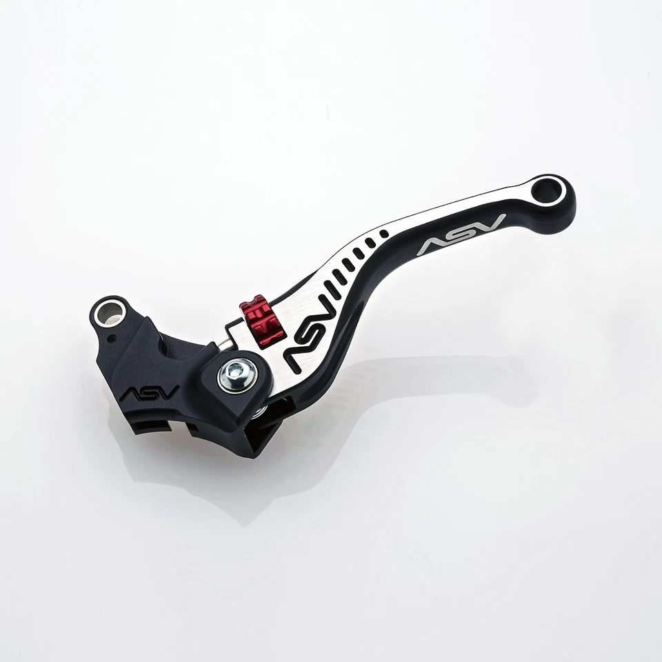 ASV Black Bicolore Shorty Brake and Clutch Levers For Kawasaki Ninja H2R 2015-19 - Image 3 of 4