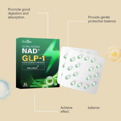 NAD+ GLP-1 Liquid Essence Pearls, Metabolic Support-Ultra Potent Slimming Pearls - Picture 18 of 28