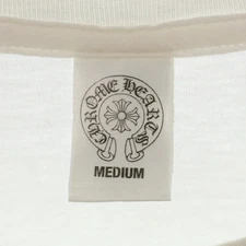 CHROME HEARTS Size M FOTI S S Tee Foti Print Short Sleeve T-shirt  White Used Co