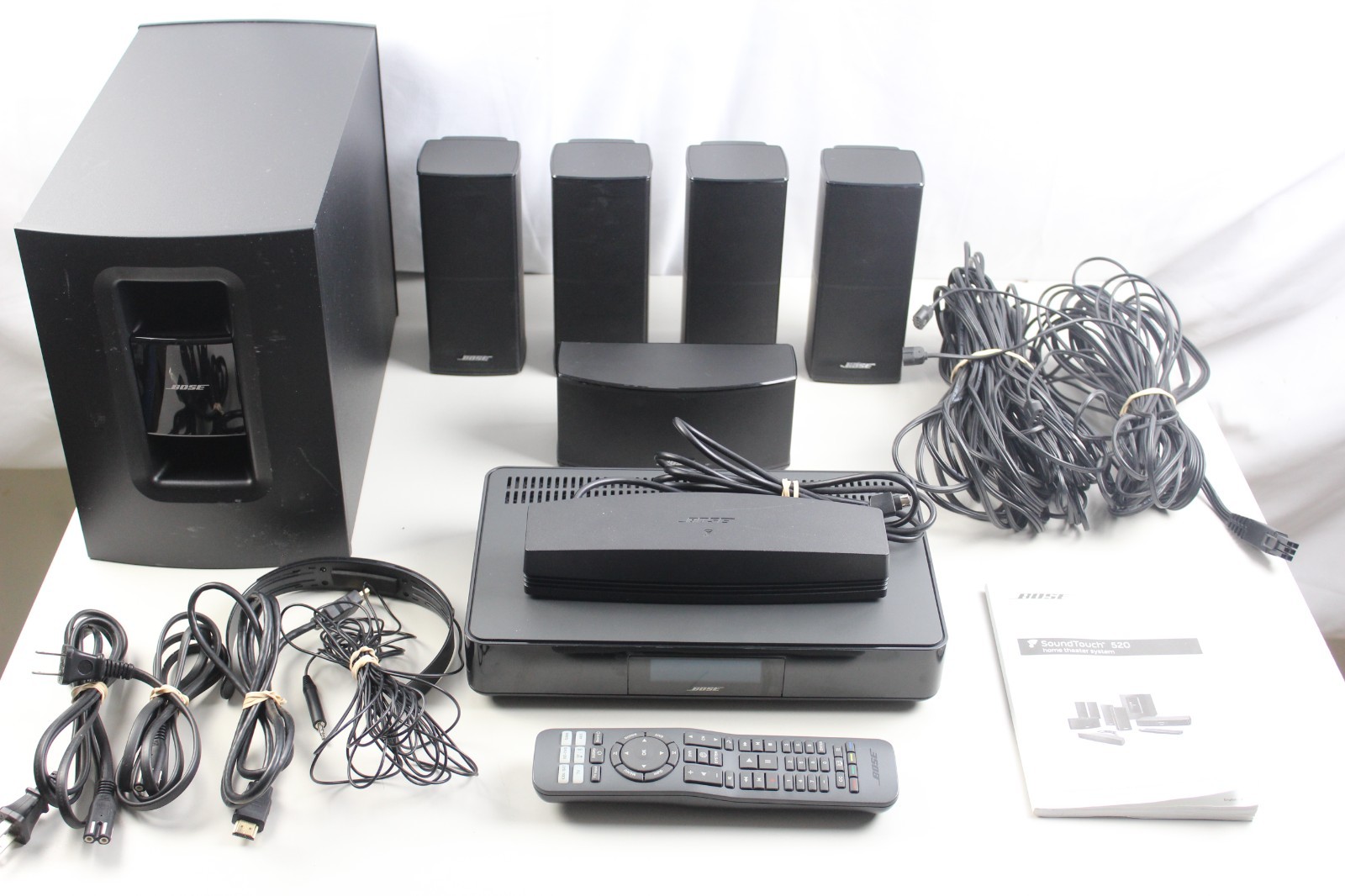 Bose Soundtouch 520 Home Theater System w/ Wireless Adapter 