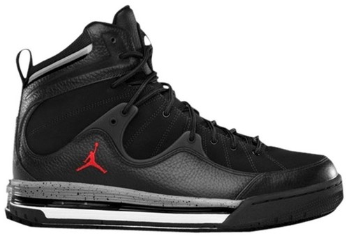 Nike Jordan Flight TR \'97 Black Men\'s Size 12 574417-011. 141pem NIKE AIR JORDAN FLIGHT TR 97 MID GRAY BLACK MEN main image 2