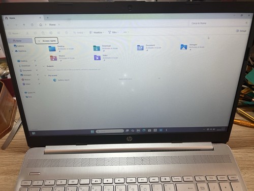 Componente Per Notebook Hp 15-dw1038nl Lcd Display Schermo 15.6” FHD Con Aloni - Photo 7/8