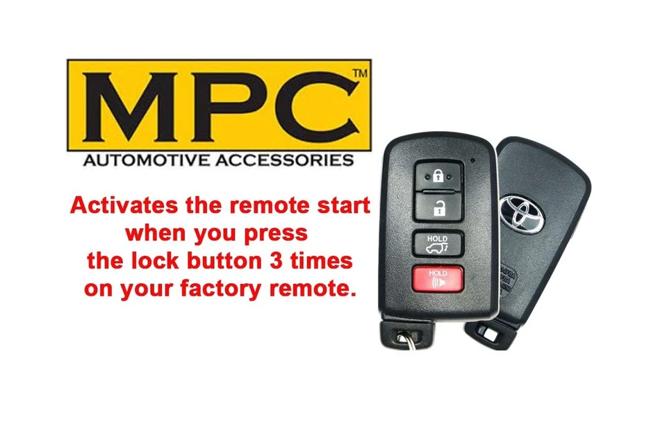 Remote Start Kit for Toyota Highlander 2014-2019 - Plug and Play, Push to Start — 第 3/4 张图片