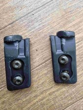 MAZDA MX5 front hood striker plates pair. Mk1, Mk2 & Mk2.5  Soft top & hard top