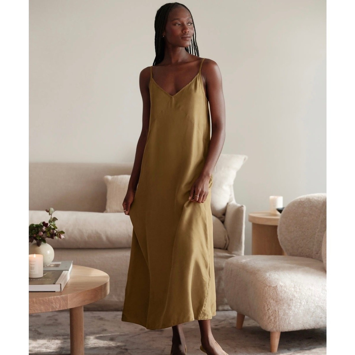 JENNI KAYNE Rio Slip Dress Womens Small Bronze Camel Maxi Strappy A-Line Luxury | eBay JENNI KAYNE Rio Slip Dress Womens Small Bronze Camel Maxi Strappy A-Line Luxury | eBay