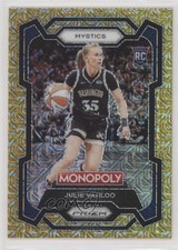2024 Prizm Monopoly WNBA Millionaire Gold Mojo /500 Julie Vanloo Rookie RC 1kn1