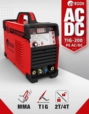 TIG-200 INVERTER Saldatrice tig alluminio inox de soldar SALDATRICE TIG 220V