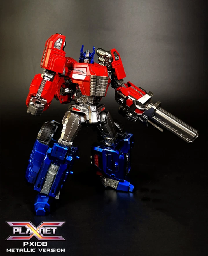 Nueva Figura Transformation Toys Planet X PX-10B Júpiter Versión Metálica En Stock Foto 2 de 4