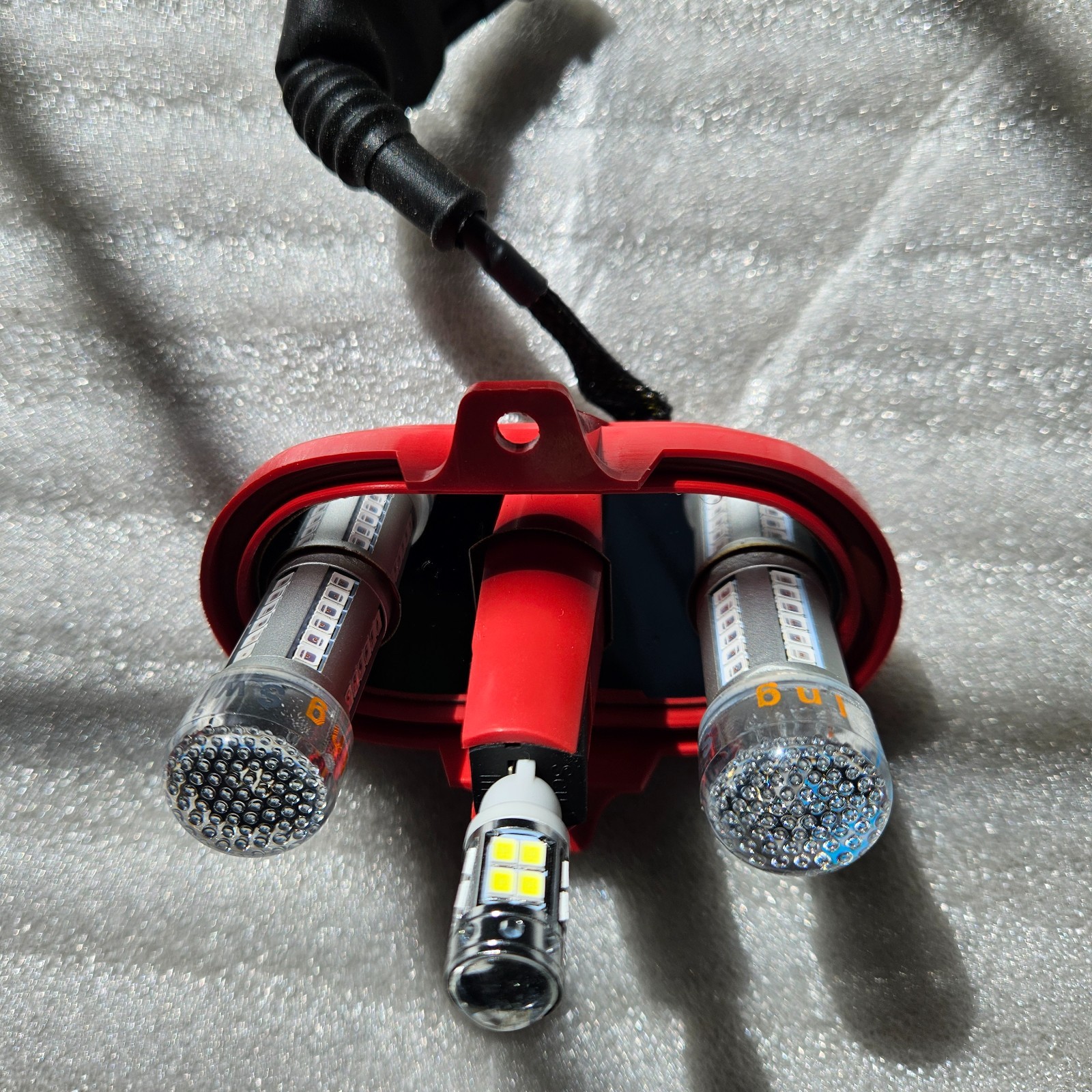 Ferrari F430 Scud Ing Swiss led tail light modules + turn signal relay