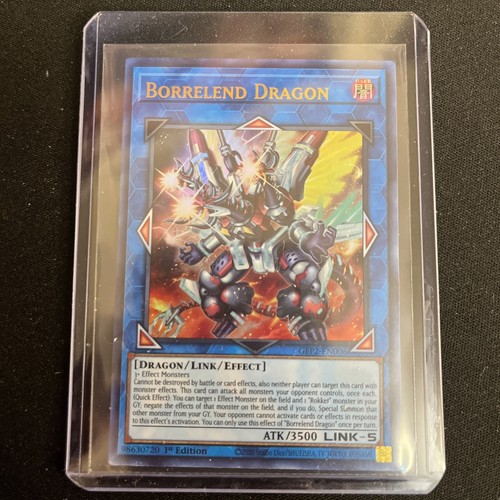 Yu-Gi-Oh! Karte „Borrelend Dragon“ - GFP2-EN006 Ultra Rare 1st Edition