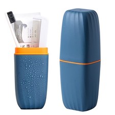 Travel Toothbrush Cup Case,Toothbrush Holder with Cover Travel Toothbrush Con...