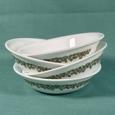 VTG Corelle by Corning SPRING BLOSSOM 5 3/8'' Fruit Berry Dessert Bowls Set of 4