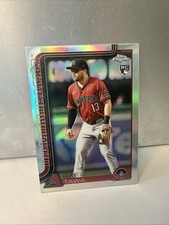 2025 Topps Chrome Update Tim Tawa Rookie Refractor #USC104 Diamondbacks