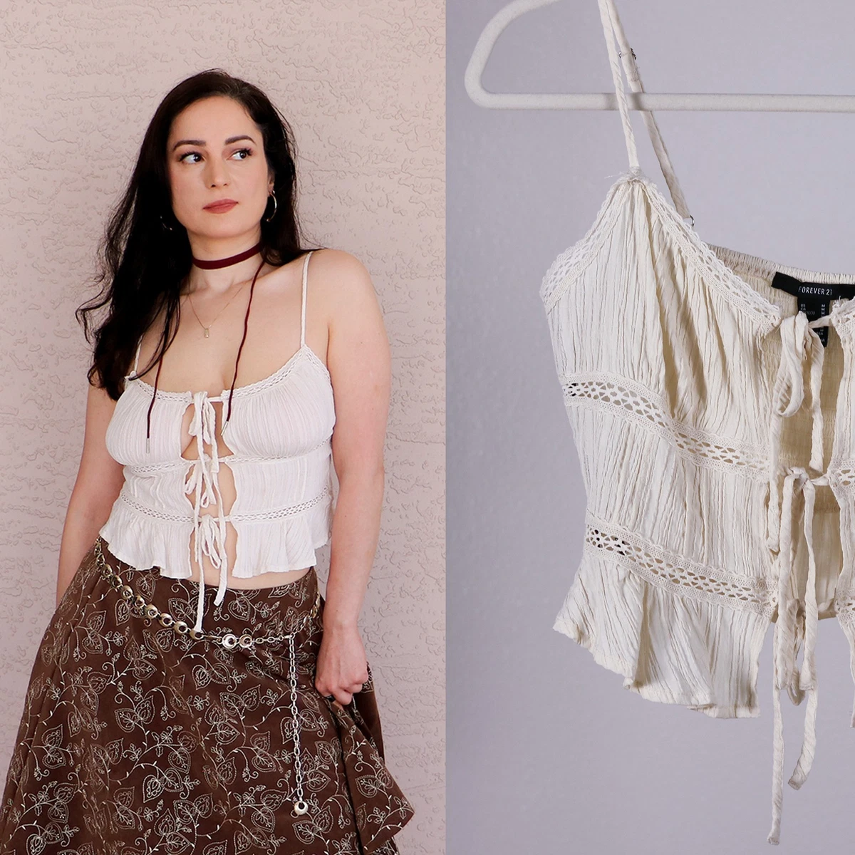 FOREVER 21 Lace Tops for Women for sale | eBay