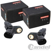 2X Kamoka ABS-SENSOR Raddrehzahl Hinten Passend FÜR Audi A3 TT Seat Arosa Leon