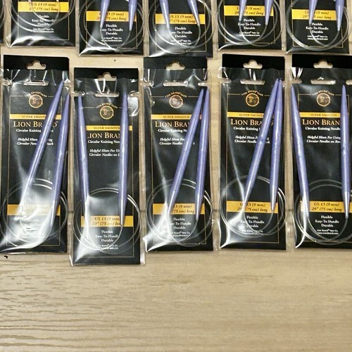 30 Sets Rundstricknadeln der Marke Löwen 29 Zoll US 13, 9 mm NEU VERSIEGELT - Bild 12 von 18