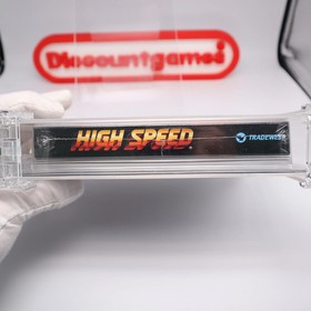 NES Nintendo Game HIGH SPEED PINBALL - WATA GRADED 9.2 A+! NEW & Factory Sealed!