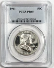 1961-P Franklin Half Dollar PCGS PR65 Silver Proof 90% 50C
