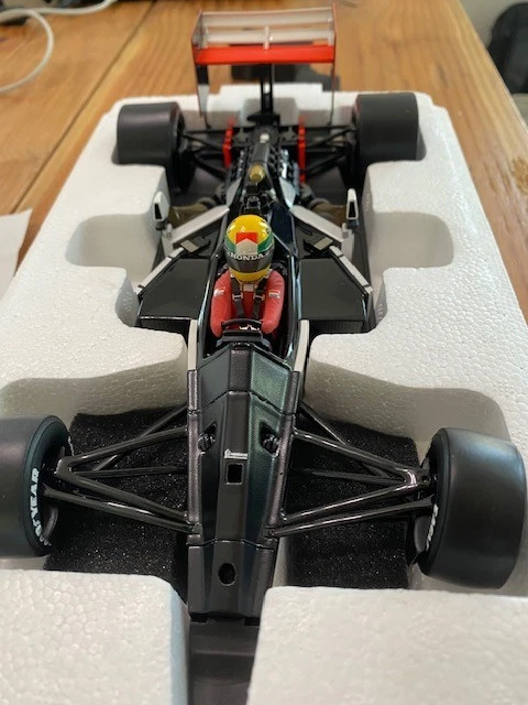 Premium X | 1/18 | McLaren Honda MP4/4 Japan GP 1988 Ayrton Senna | ORIGINAL BOX - Image 3 of 4