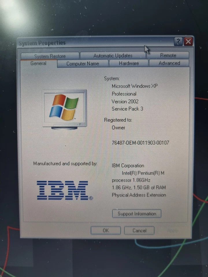 IBM ThinkPad R52 - 40 GB HDD, Intel Pentium-M, 1536 MB RAM - Immagine 2 di 4