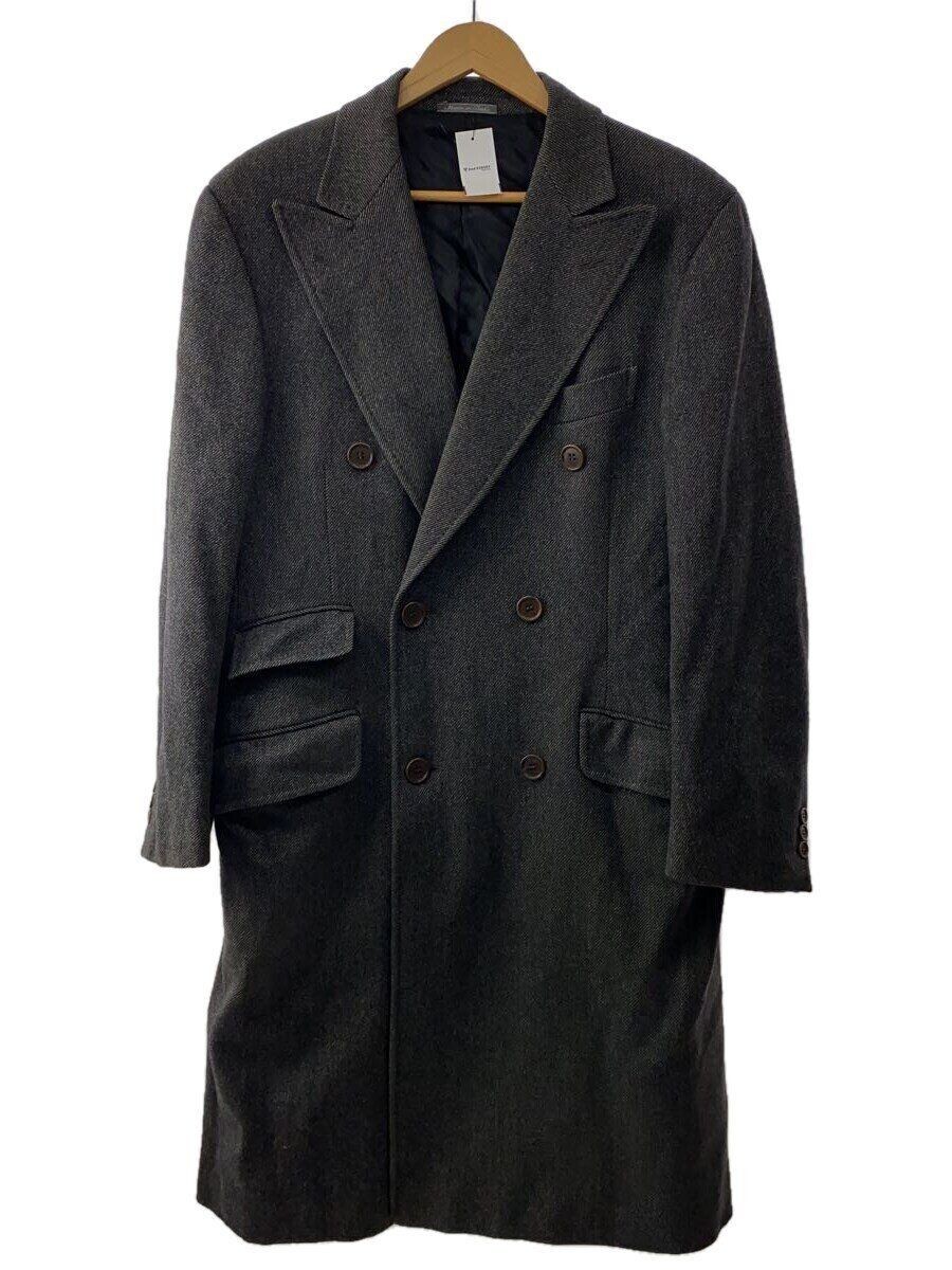 ALTRA Cappotto Chester Salvatore Ferragamo altro misto cashmere lana GRIGIO sfilacciato