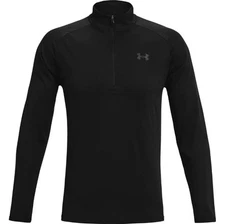 Under Armour Men's UA Tech 2.0 1/2 Zip Long Sleeve T-Shirt Black Small NWT