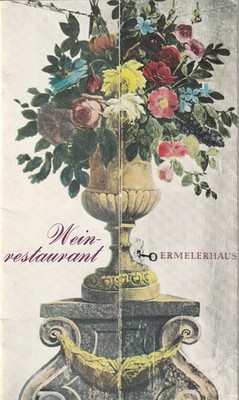 DDR Berlin Speisekarte Ermelerhaus
