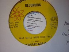 leonard adair that smile on your face stage usa orig 45.northern soul