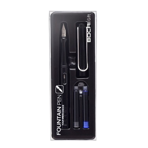 Pluma Estilográfica Recargable con Cartucho de Tinta Acero Inoxidable Cromado Nueva - Imagen 7 de 12