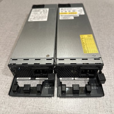 Lot Of 2Cisco C3KX-PWR-350WAC 350W AC P Supply for Catalyst WS-C3560X, WSC-3750X