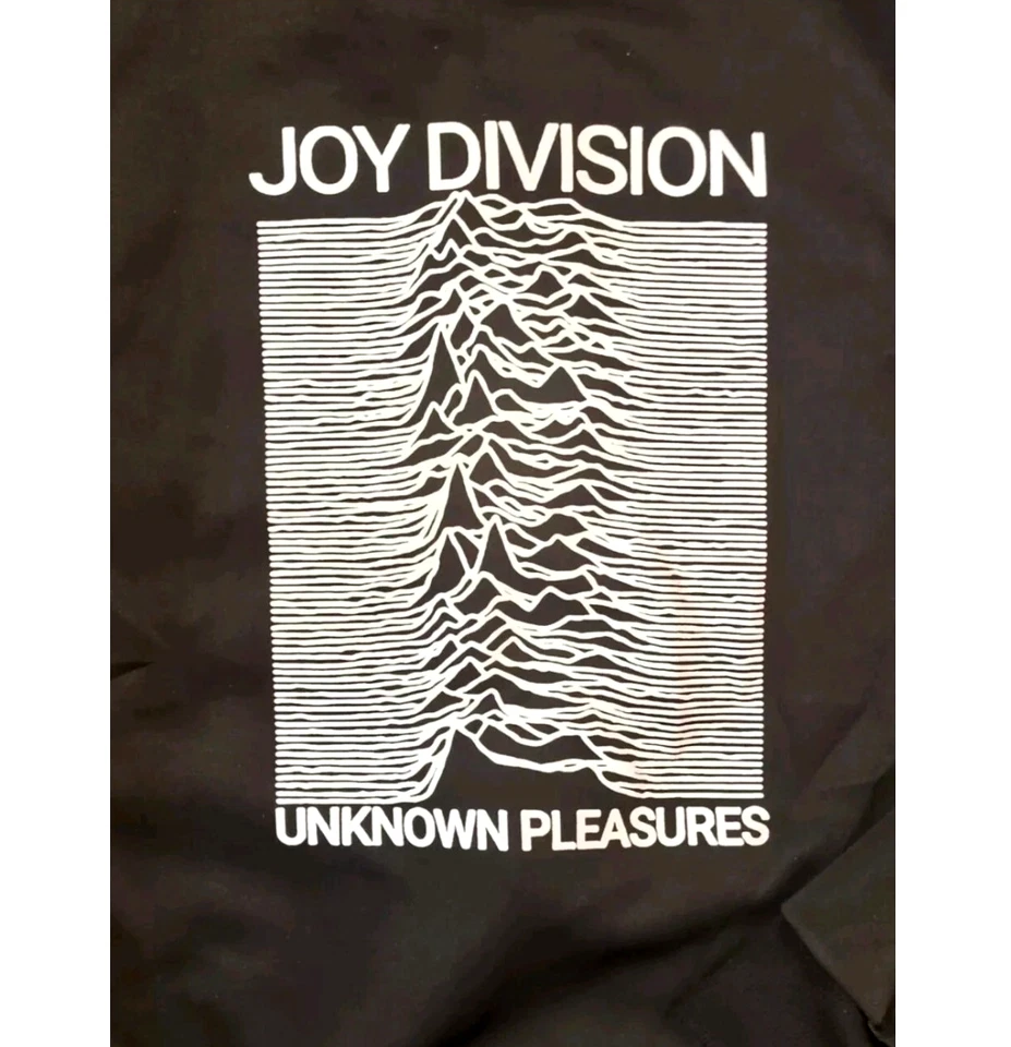 BNWOT Joy Division "Unknown Pleasures" Black Full-Zip Jacket, Size L - Image 2 of 4